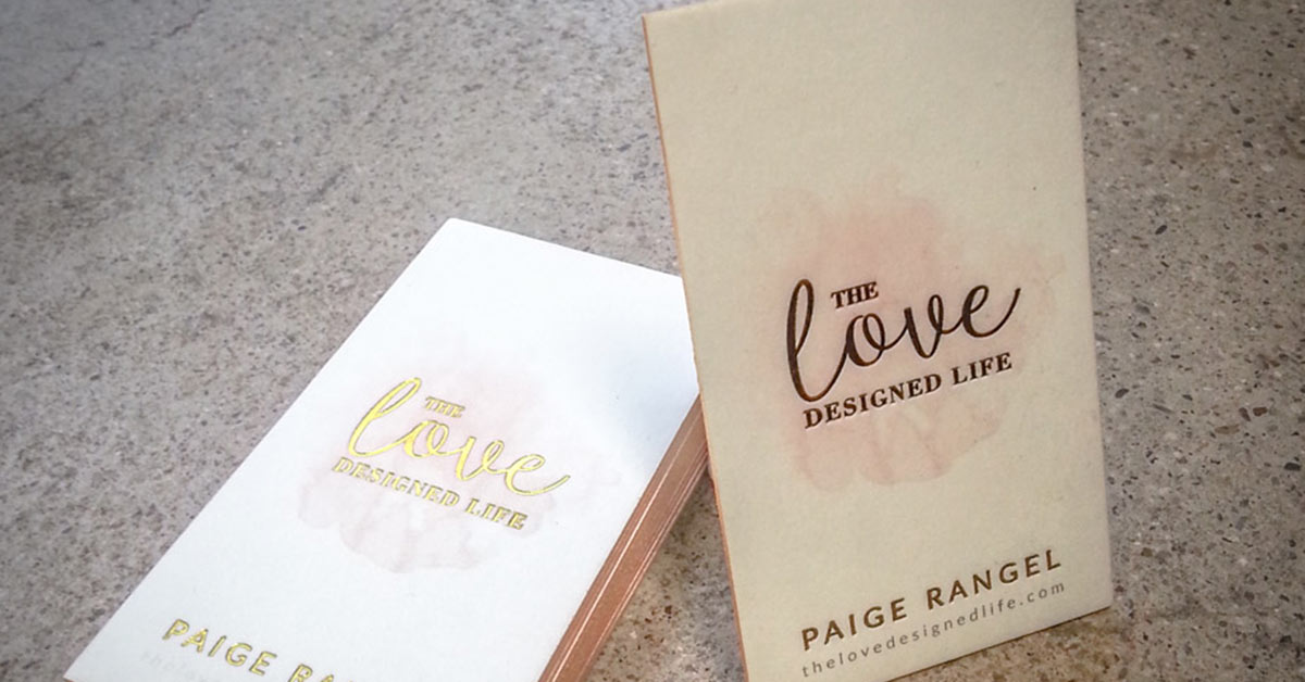favorite business cards the love designed life