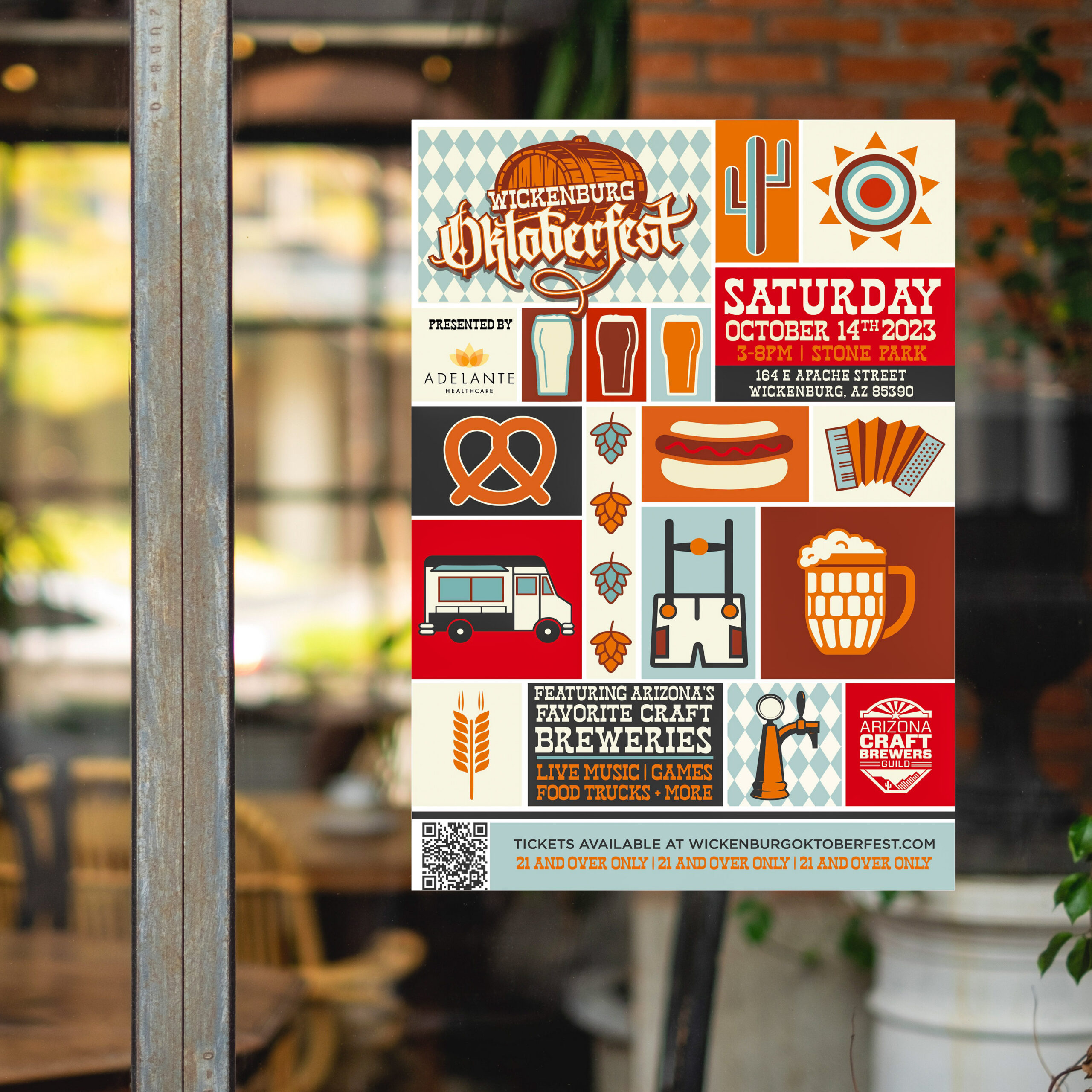 Oktoberfest Poster Mockup