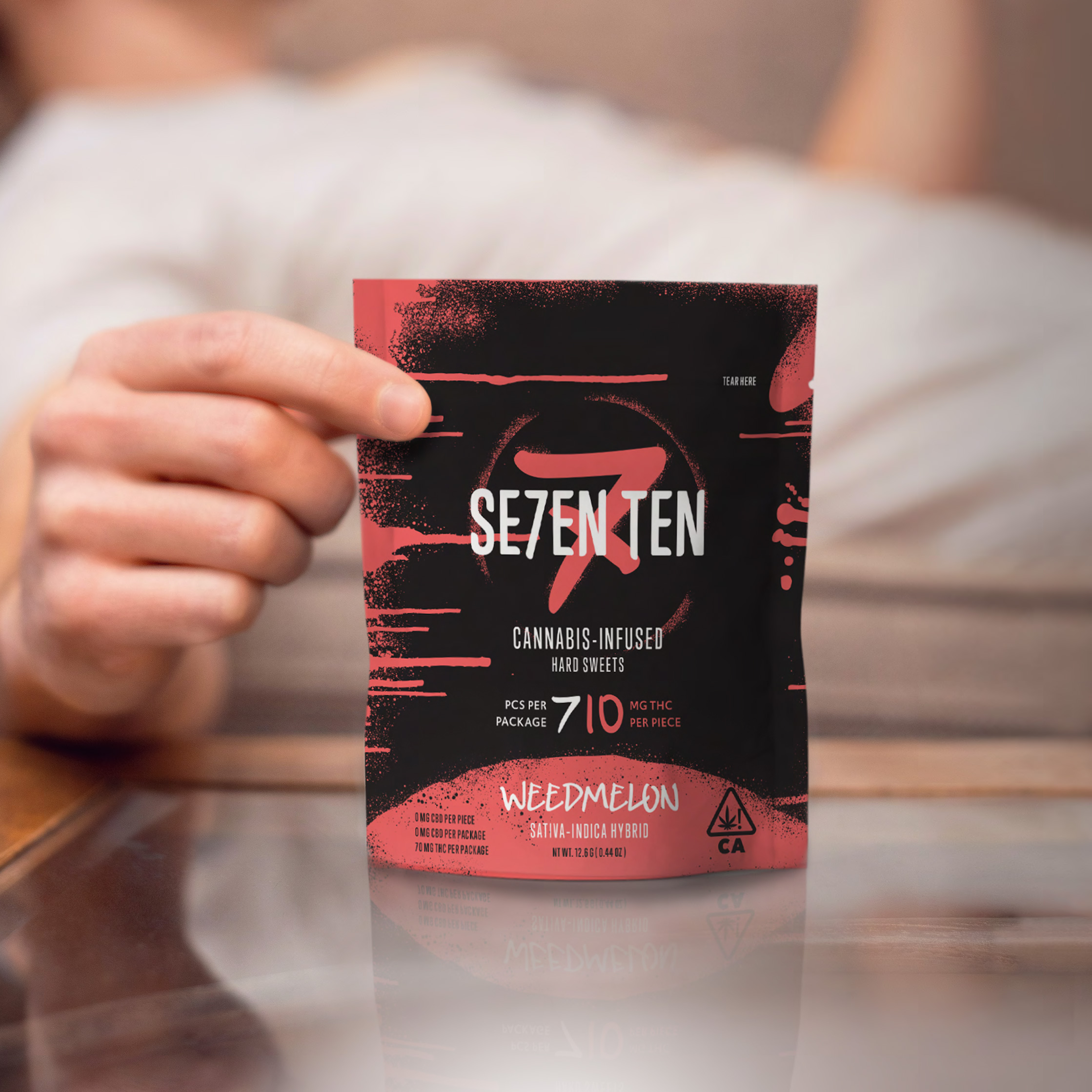 Se7en Ten cannabis packaging
