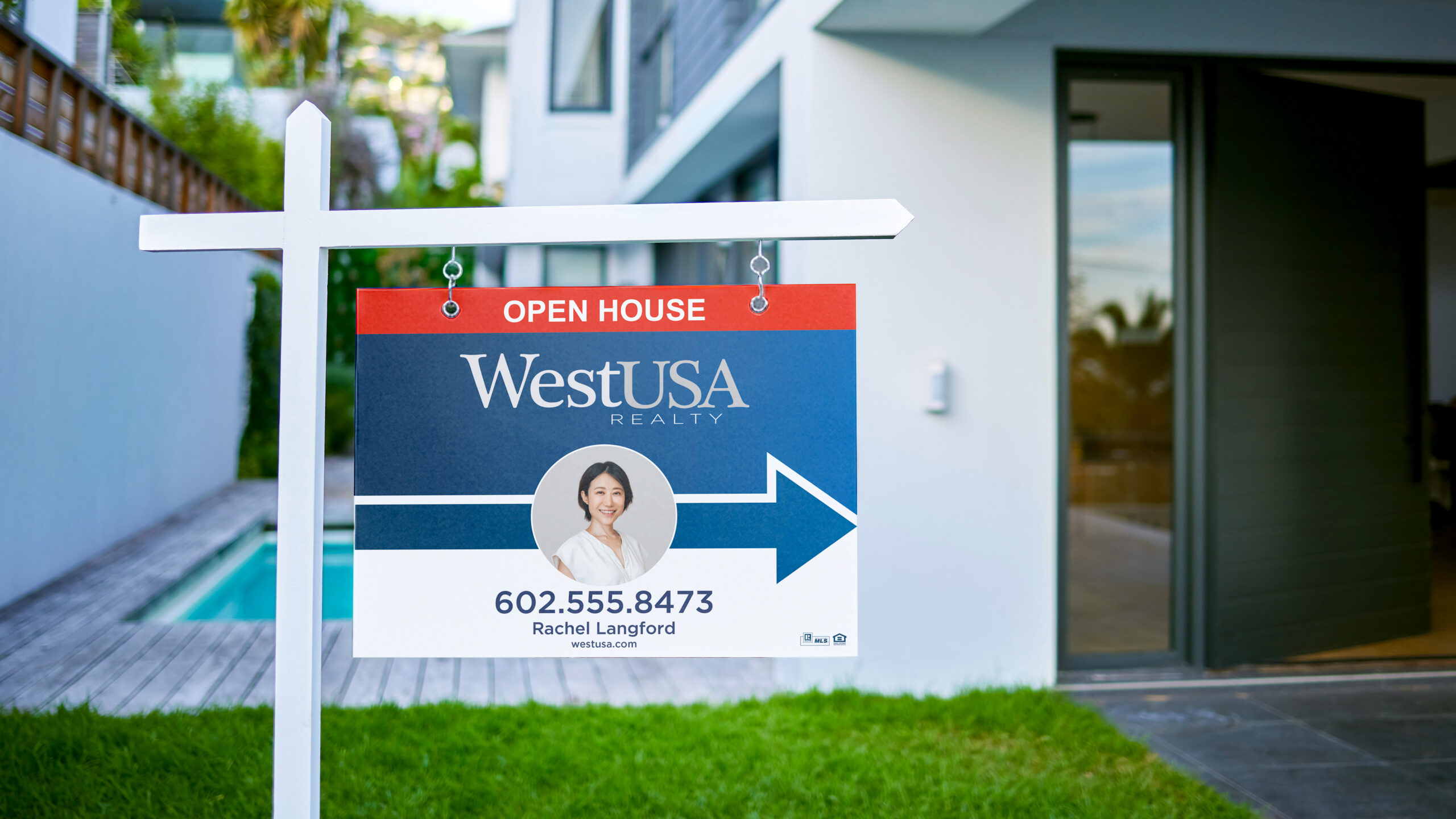 WestUSA Realty Open House Sign