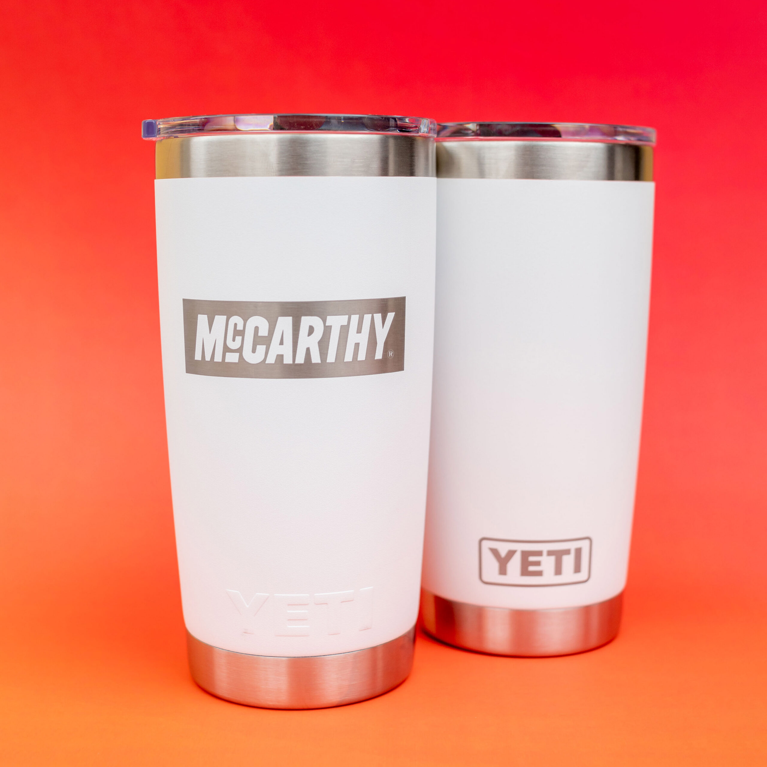 promo McCarthy Yeti mugs